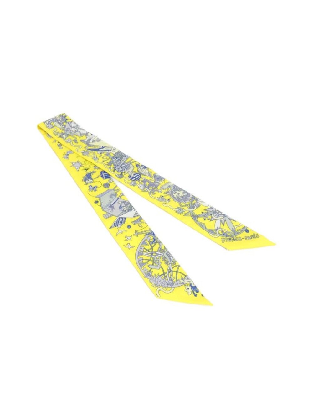 Hermes la Folle Parade Twilly Scarf